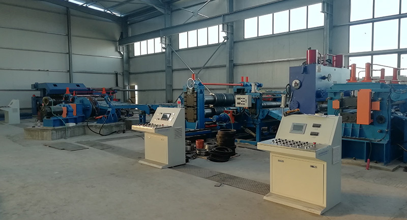 保加利亚1600x6mm纵剪机组