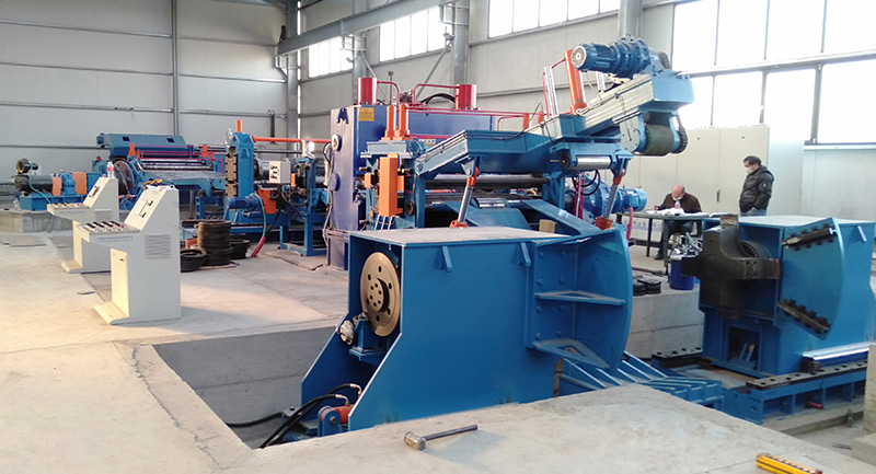 保加利亚1600x6mm纵剪机组